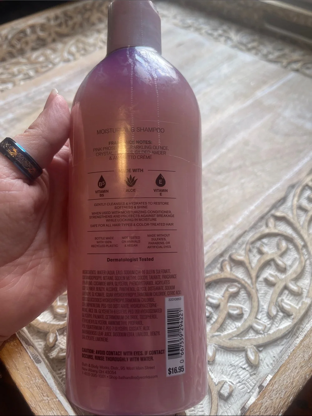 Bath & Body Works A Thousand Wishes Moisturizing Shampoo - Purple Pink